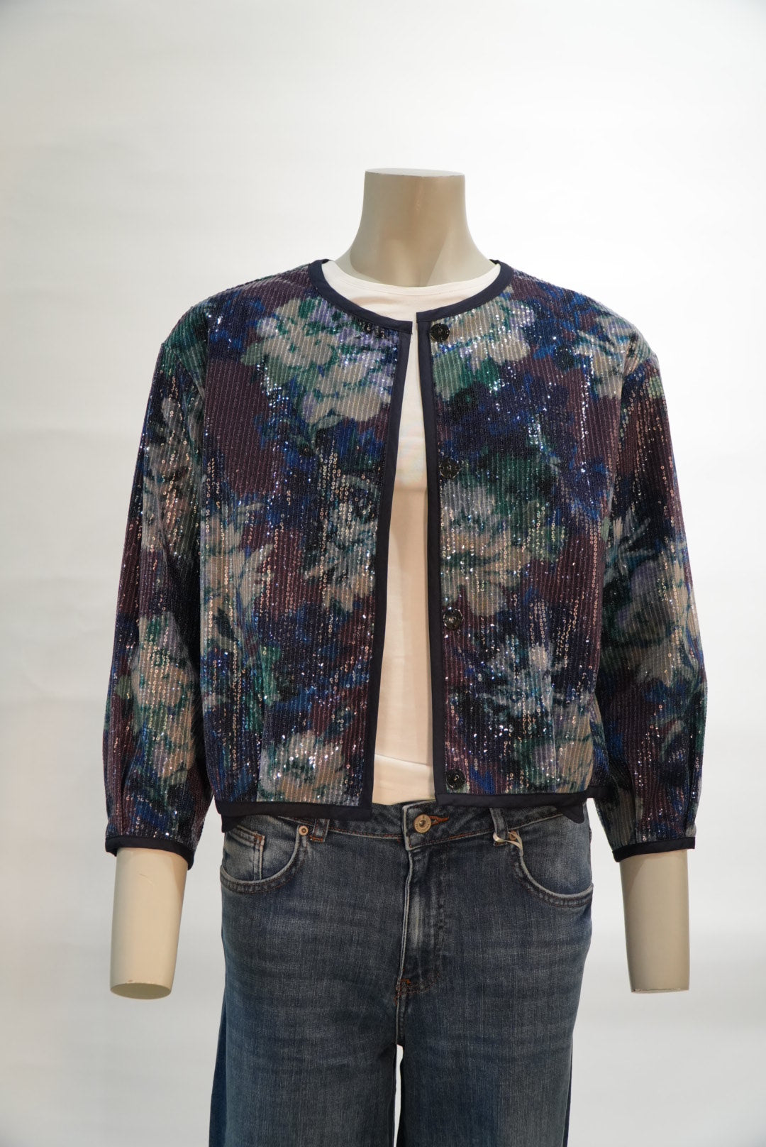 Gigue cardigan blauw pour dames – 3