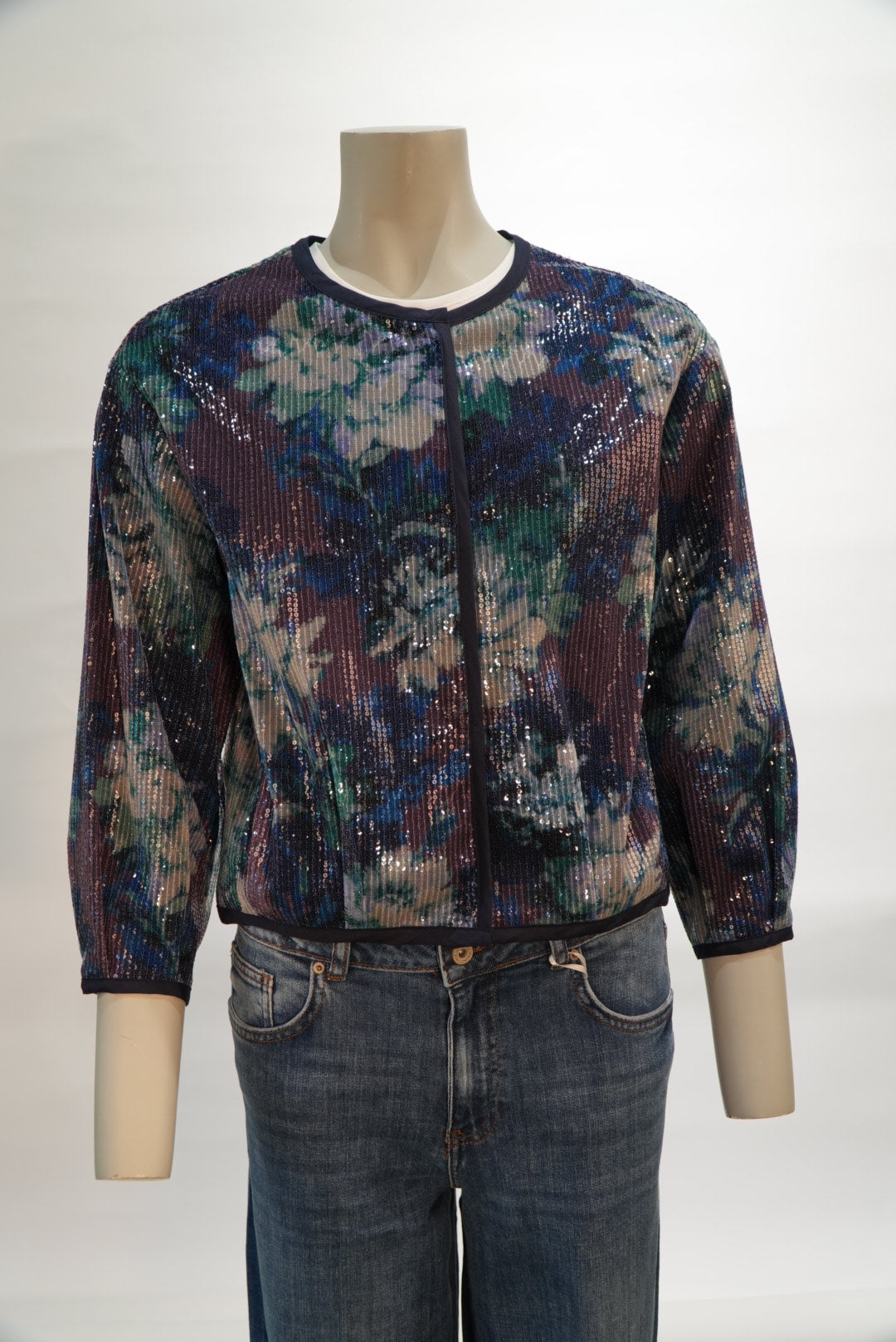 Gigue cardigan blauw pour dames – 4