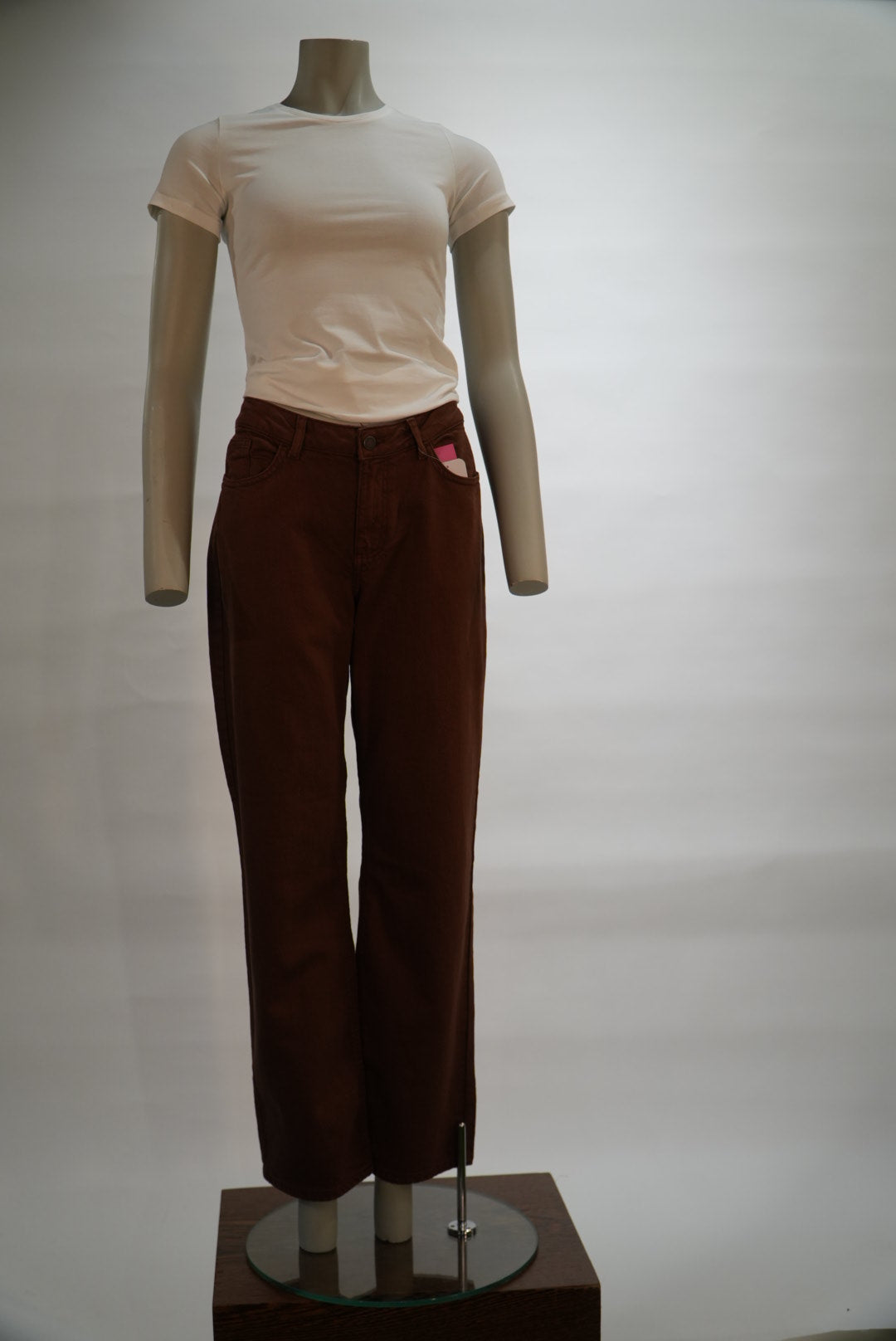 Vila broek bruin voor dames – 3
