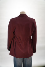 Imperial blazer bordeaux met getailleerde rug en klepzakken voor dames