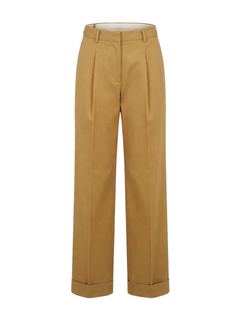 Selected broek camel voor dames