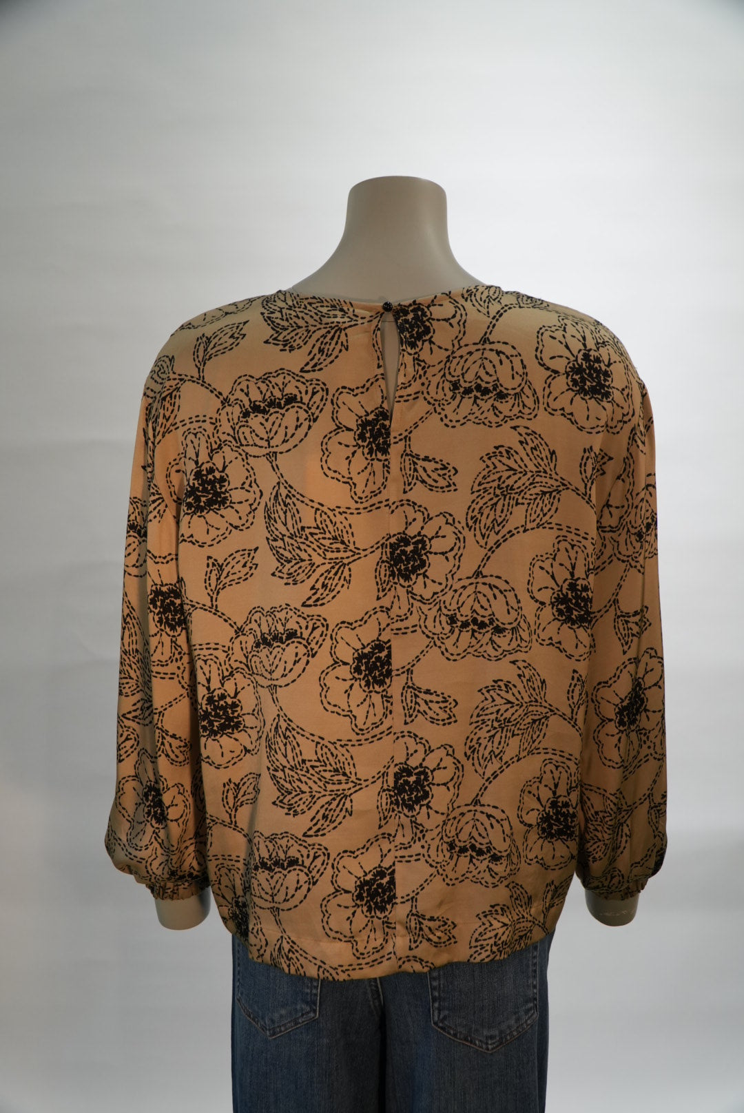 Ottod'Ame blouse beige pour dames – 4