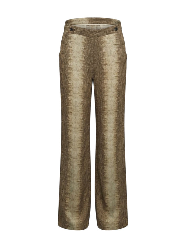 Twinset broek kaki voor dames