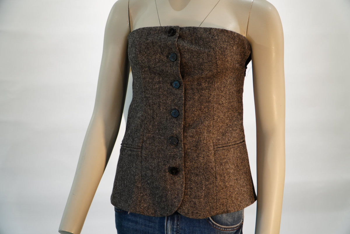 Grace & Mila top bruin voor dames – 4
