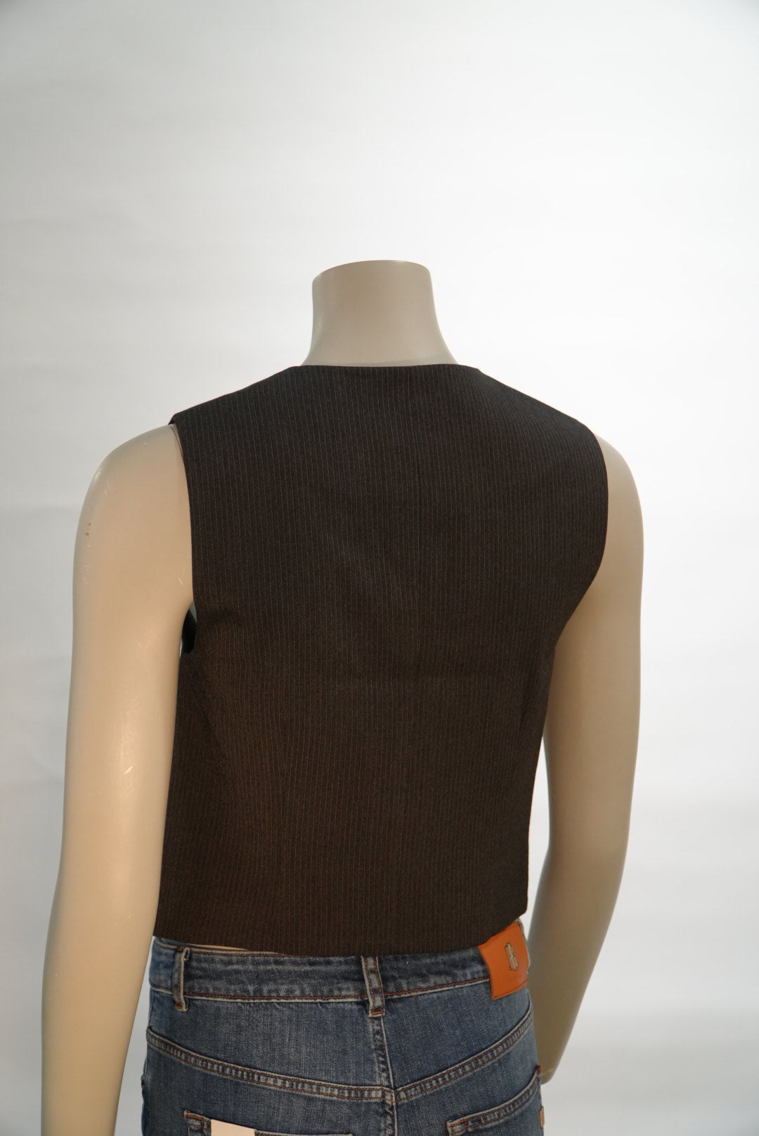 Grace & Mila gilet grijs voor dames – 5
